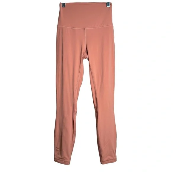 Lululemon Align High-Rise Pant 28" Pink Savannah Size 4 E8 - Picture 2 of 9